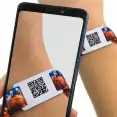 Pulseira de Identificação QR Code 3